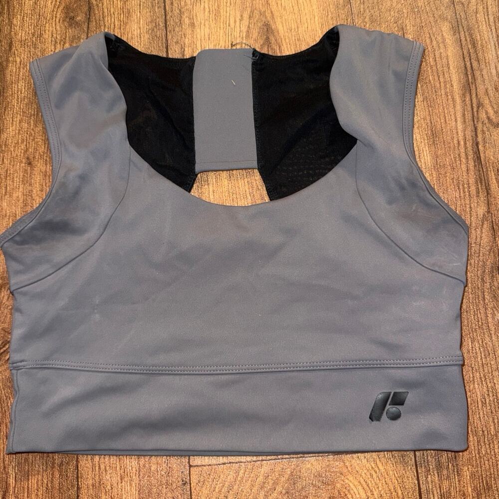 Forme Power Bra Black/Obsidian Size Medium – Posture Correcting Sports Bra